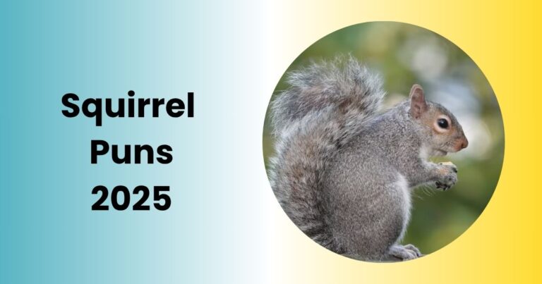 100+ Squirrel Puns That Will Drive You Nuts in 2025