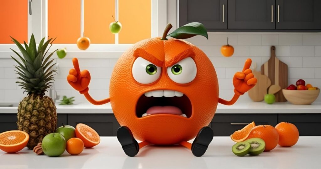 Annoying Orange Puns