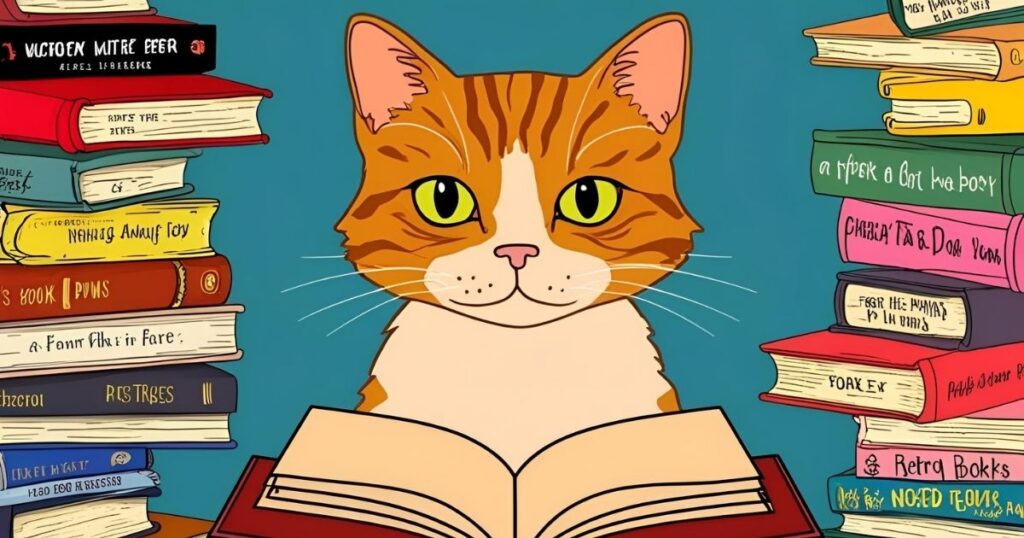 Cat Book Puns