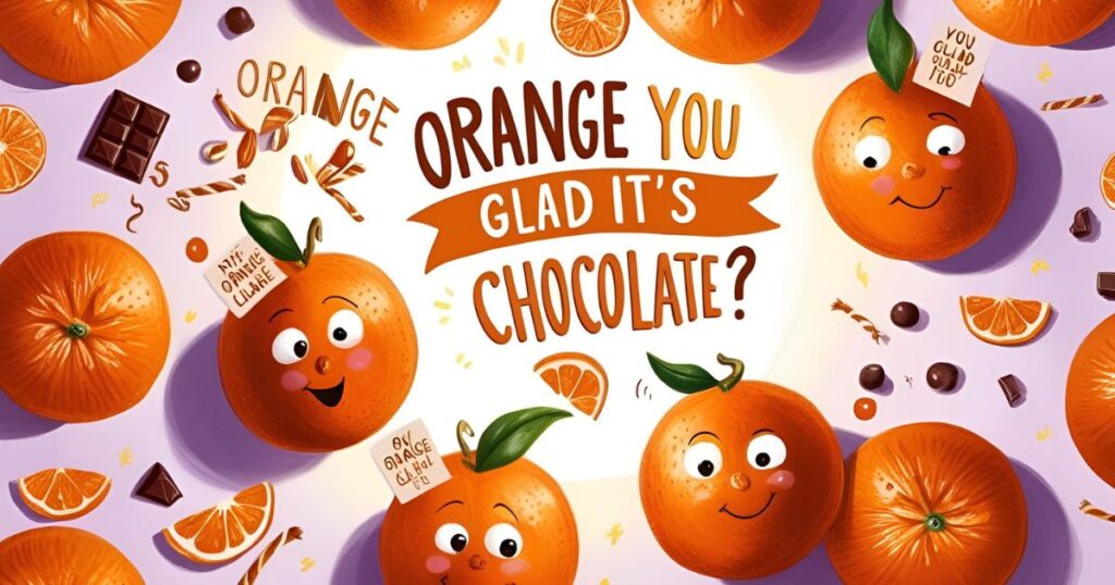 Chocolate Orange Puns