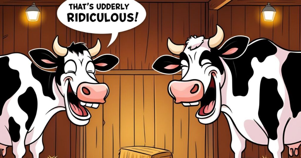 Cute & Funny Puns On Cows