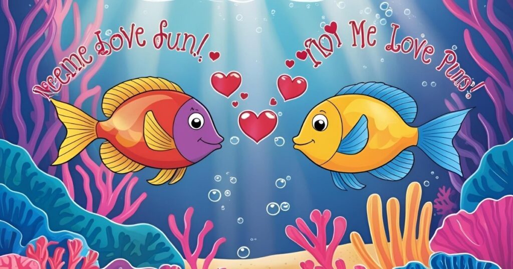 Fish Valentines Love Puns