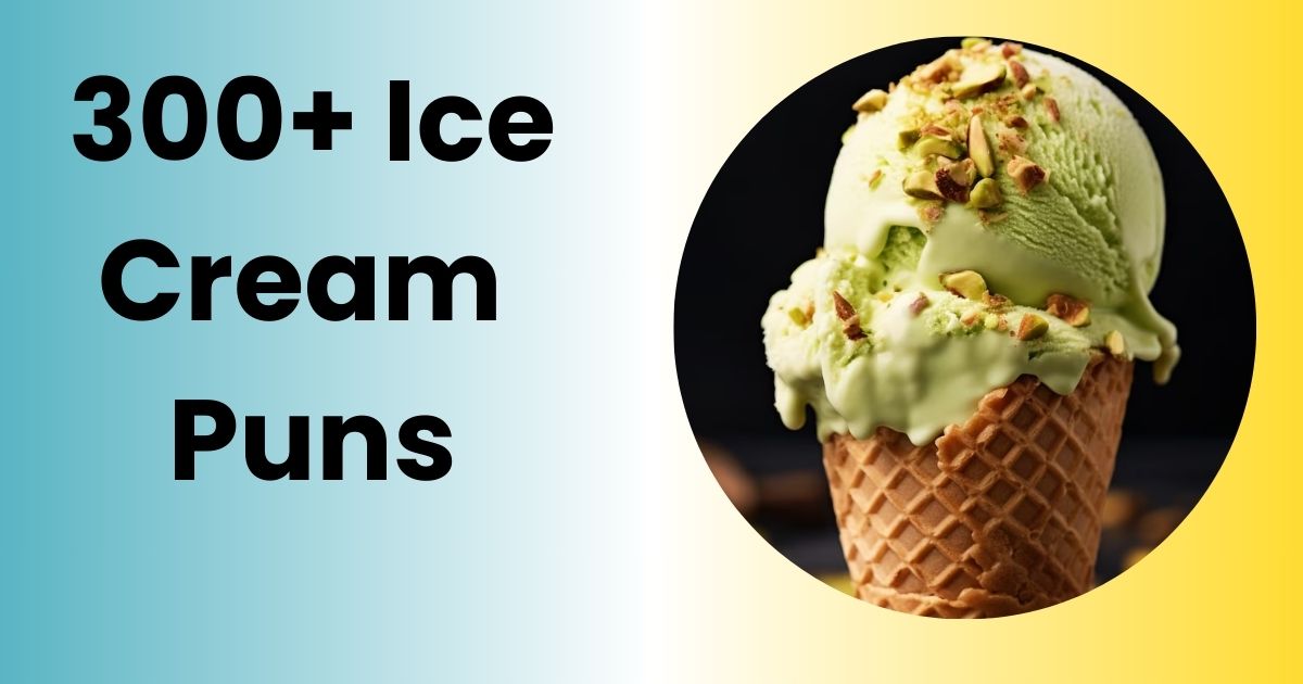 ice cream Puns