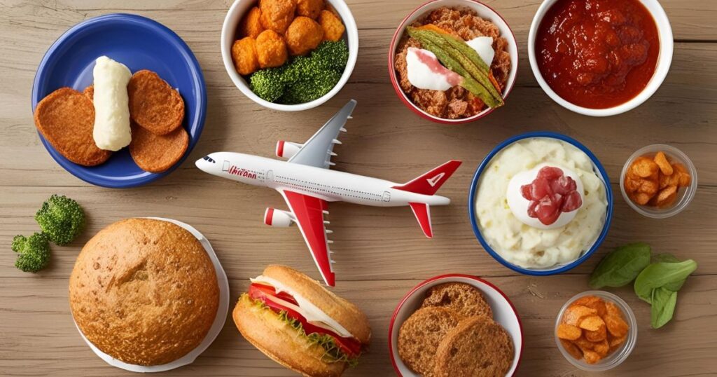Airplane Food Puns