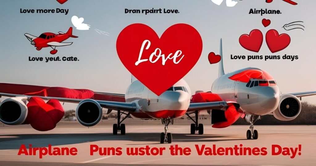 Airplane Love Puns For Valentine’s Day