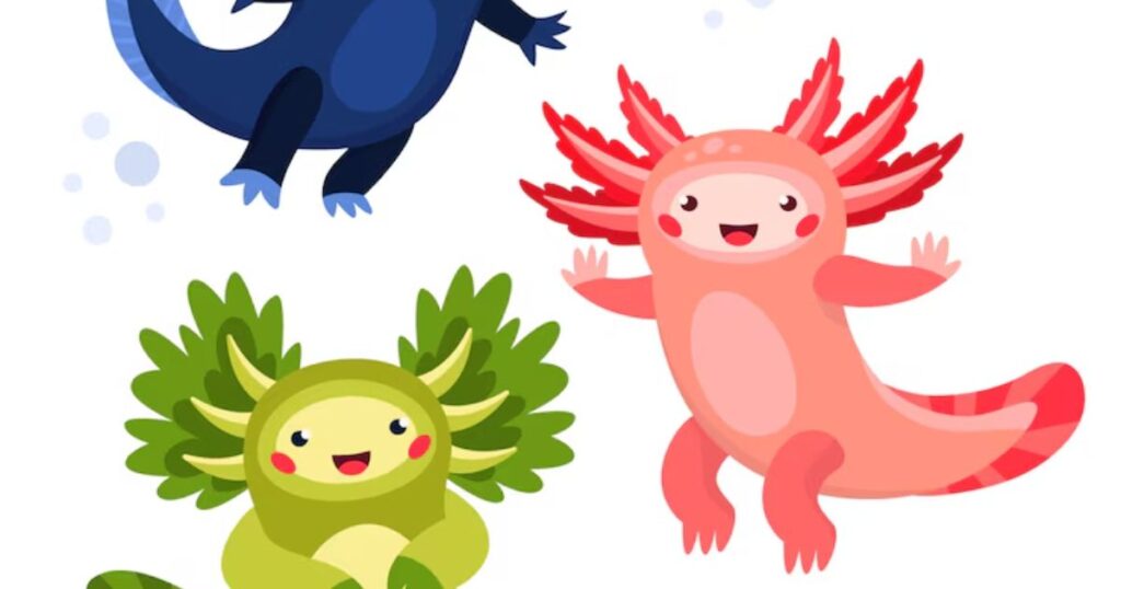 Axolotl Juxtaposition Puns