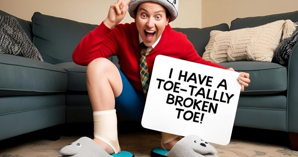Broken Toe Puns