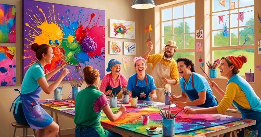 Canvas Painting Puns