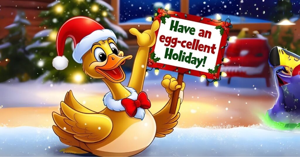 Christmas Goose Puns