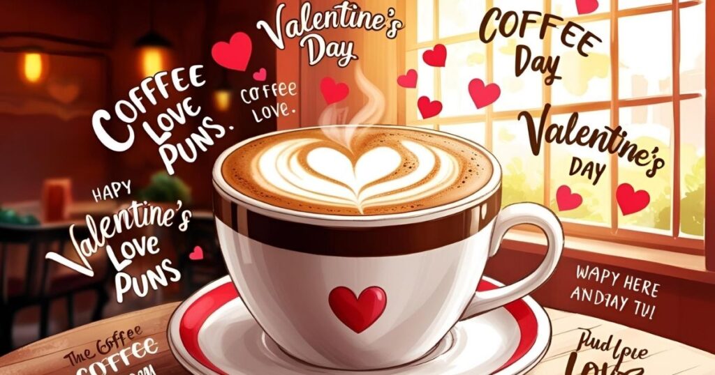 Coffee Love Puns For Valentine’s Day