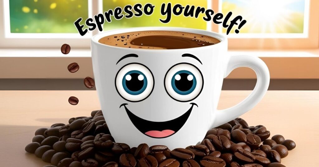Cute & Funny Coffee Puns