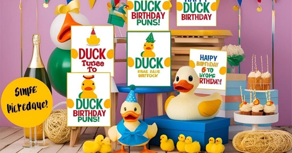 Duck Birthday Puns