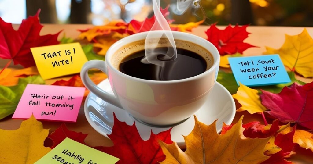 Fall Coffee Puns