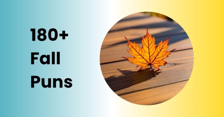 Fall Puns