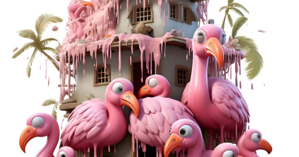 Flamingo Puns that Stand on One Leg of Humor