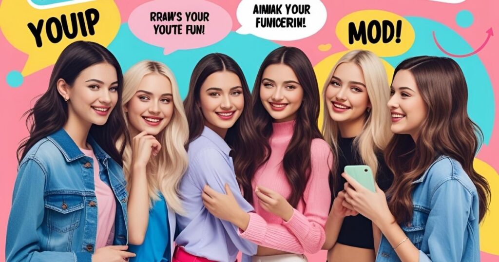 Funny Group Chat Names for Girls