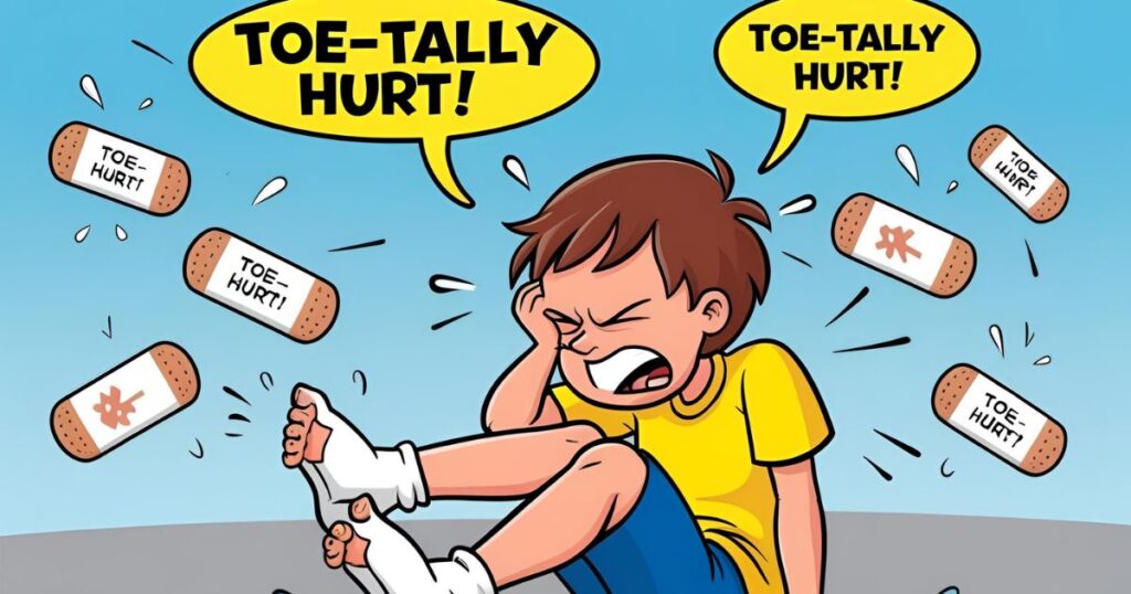 Hurt Toe Puns