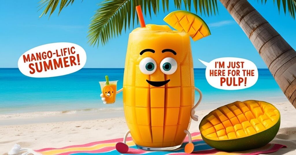 Mango Drink Puns