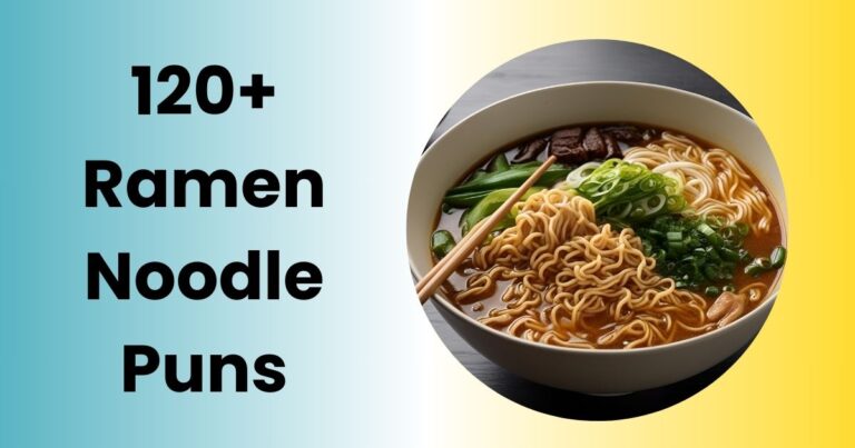 Ramen Noodle Puns
