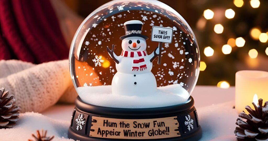 Snow Globe Puns