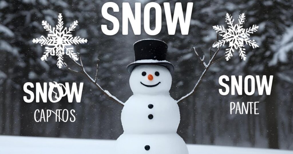 Snow Puns For Captions