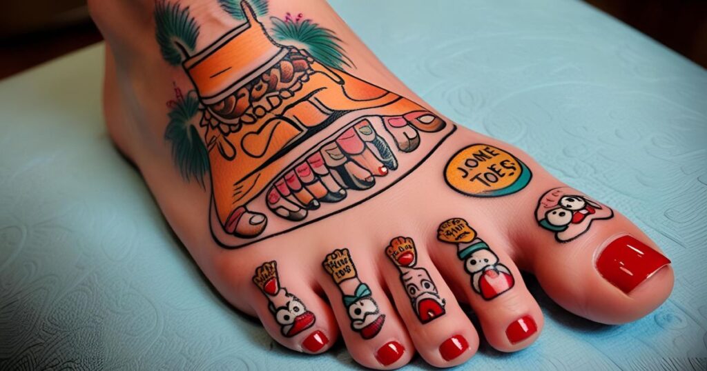 Toe Puns For Tattoos