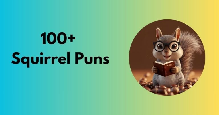 100+ Squirrel Puns