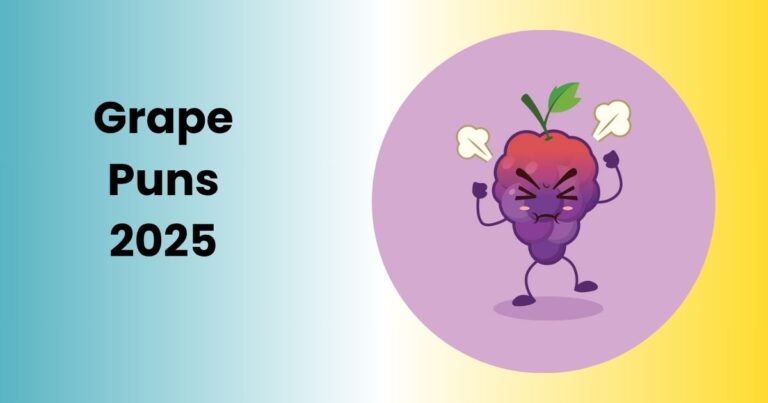 175+ Hilarious Grape Puns 2025