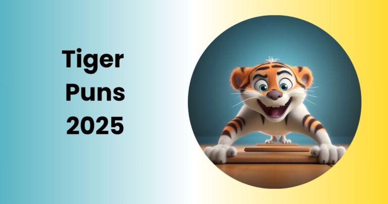 200+ Hilarious Tiger Puns 2025