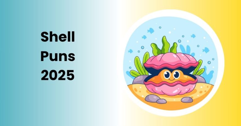 87+ Shell Puns and Jokes 2025 For a Shell of a Time