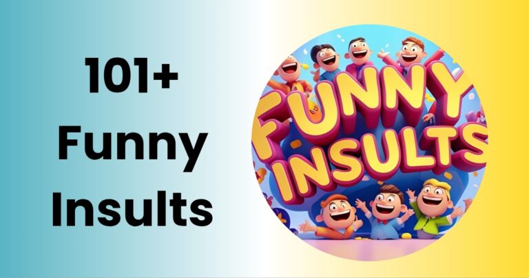 Funny Insults