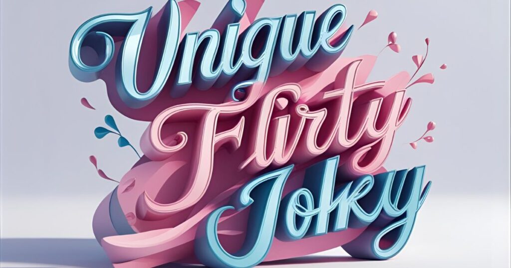 Unique Flirty Jokes