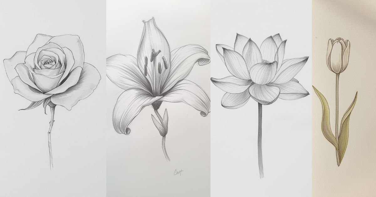 Easy Sketches for Beginners_ Simple Drawing Ideas