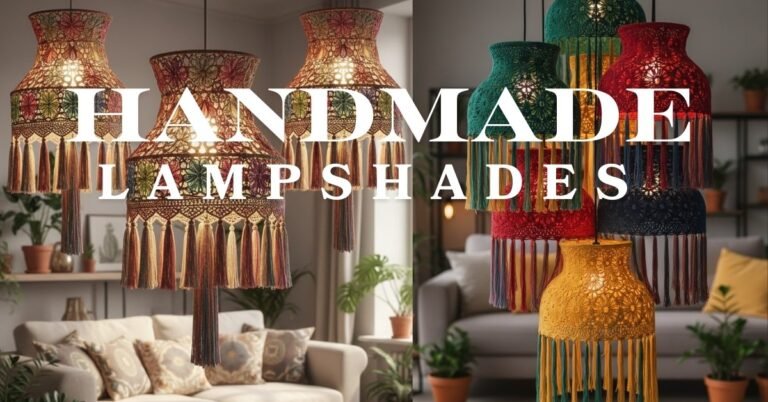 Handmade LampshadesElegant Boho Lighting Ideas For Stylish Interiors