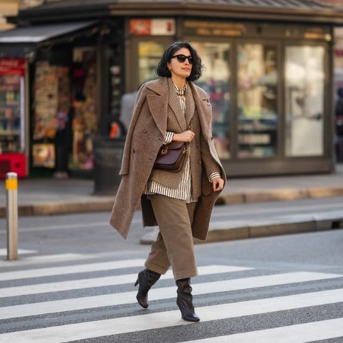 Layered street-style looks