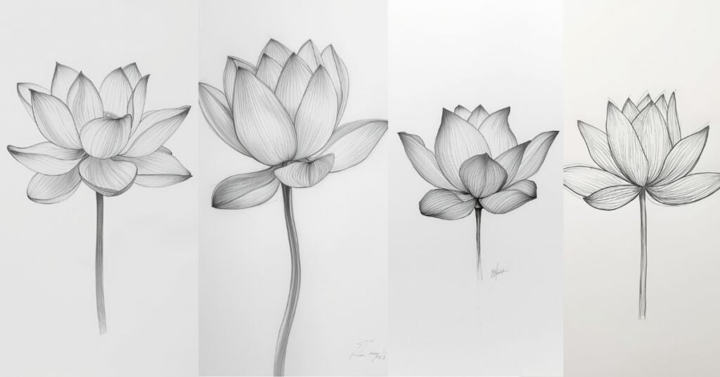 Lotus Sketch